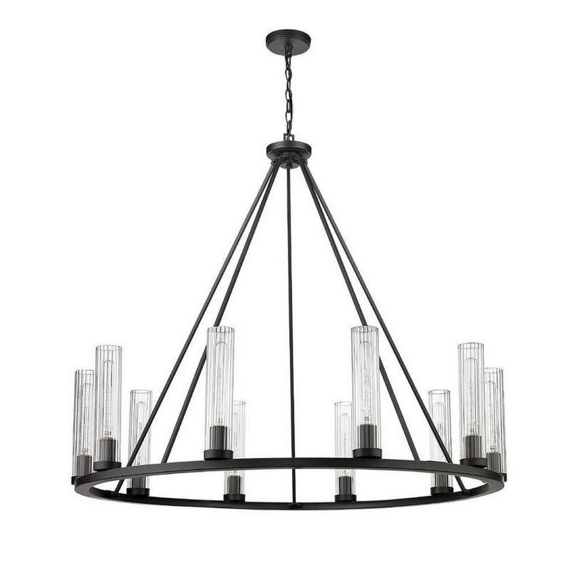 Z-Lite Beau 10 - Light Chandelier in  Bronze