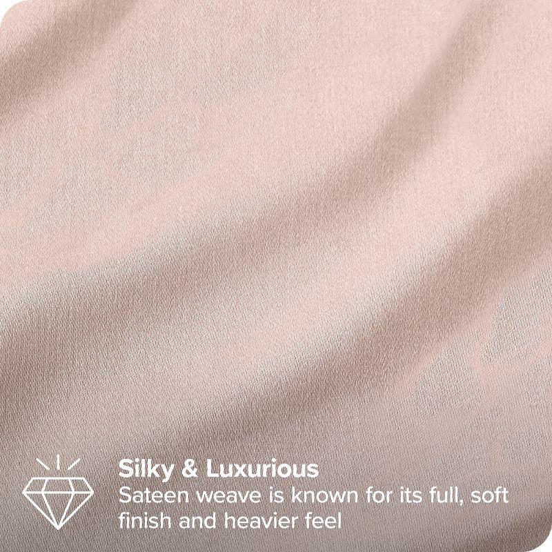 Bare Home 400 Thread Count Sateen Sheet Set