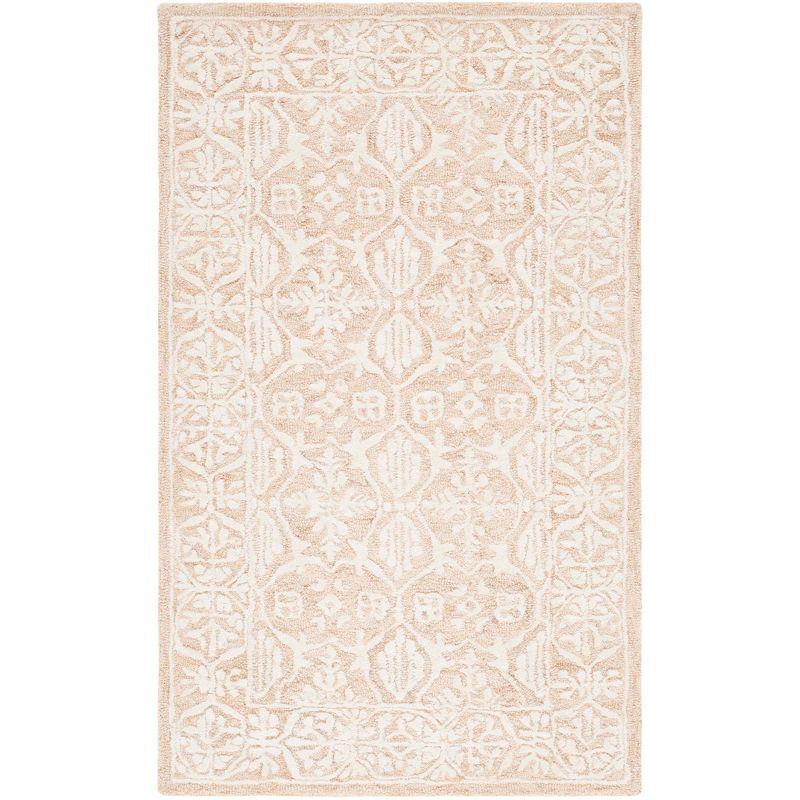 Metro MET903 Hand Tufted Indoor Accent Rug - Gold/Ivory - 3'x5' - Safavieh