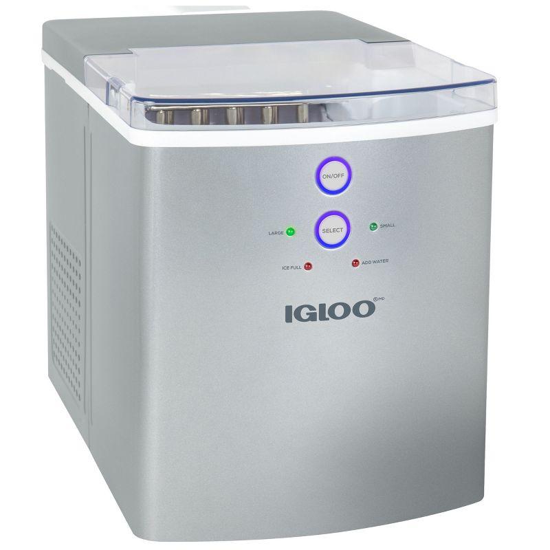 Igloo Igloo Premium Countertop Ice Maker Machine, 33 lbs. in 24 hrs. with Ice Scoop and Basket