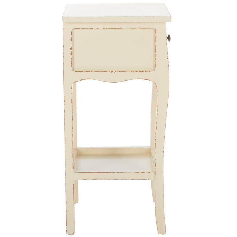 Thelma End Table - Vintage Cream - Safavieh