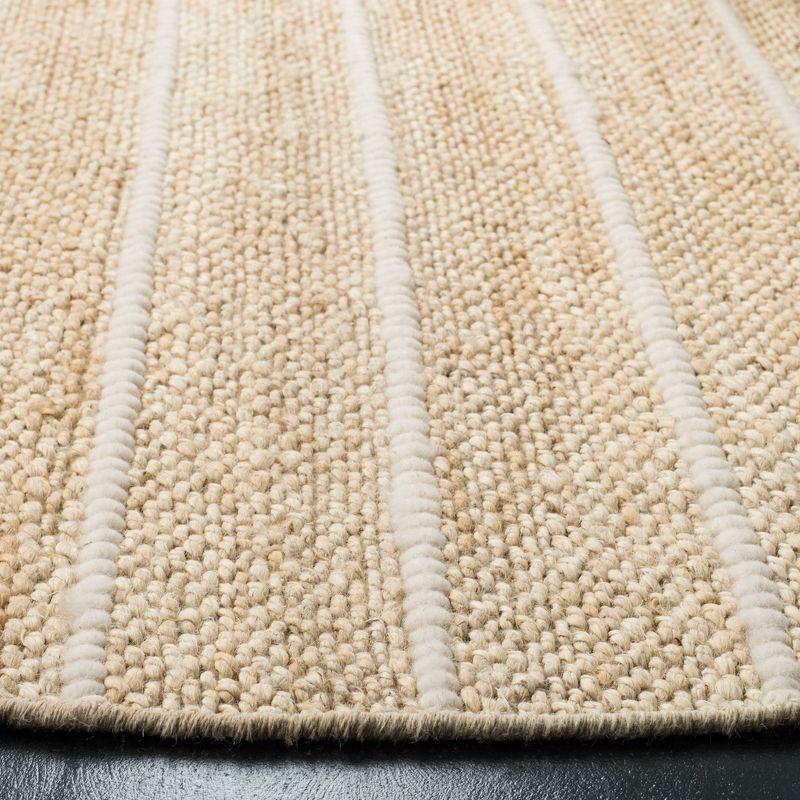 Abas Natural Fiber Handwoven Ivory Area Rug