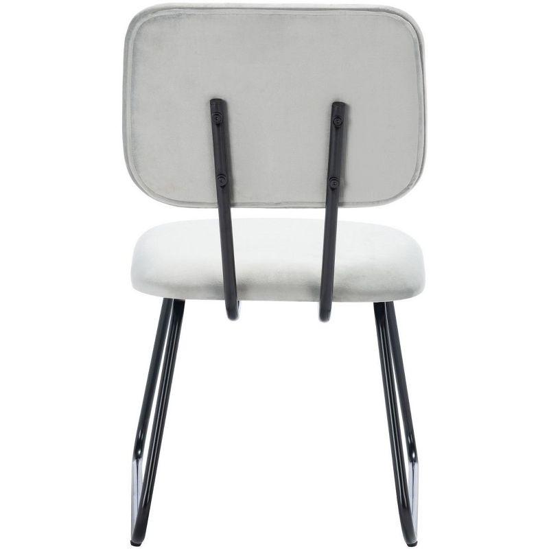 Chavelle Side Chair - ACH6205 - Set of 2 - Grey/Black - Safavieh