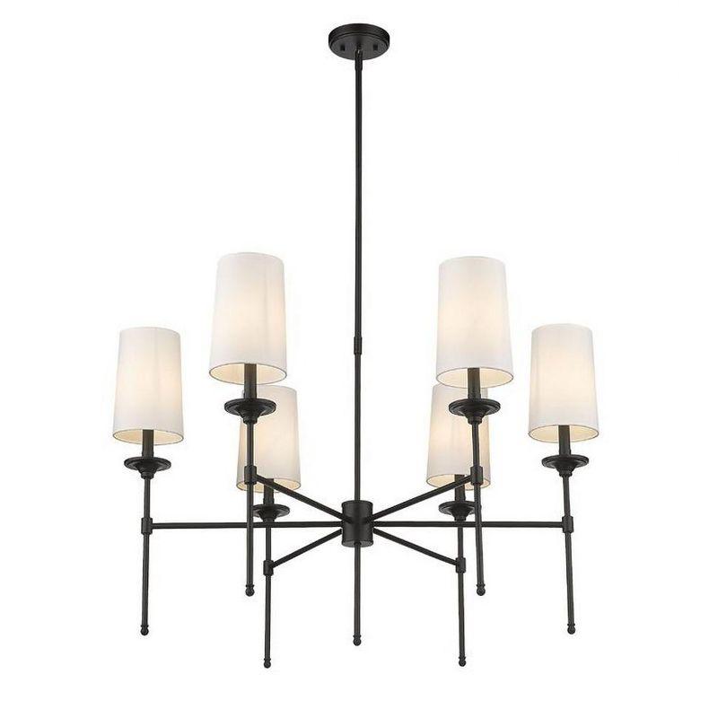 Hayse 6 - Light Dimmable Classic / Traditional Chandelier