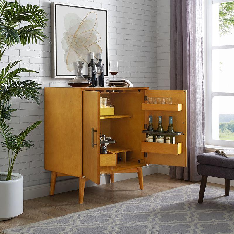 Landon Bar Cabinet Brown - Crosley