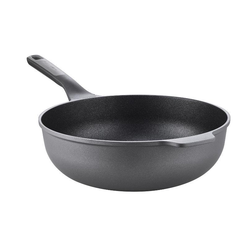 BergHOFF BergHOFF Leo Stone+ Nonstick Ceramic 12" Wok Pan 5.3qt., Recycled