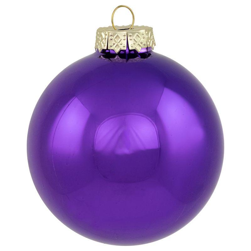 Northlight Seasonal Glass Ball Christmas Ornament (Set of 6)