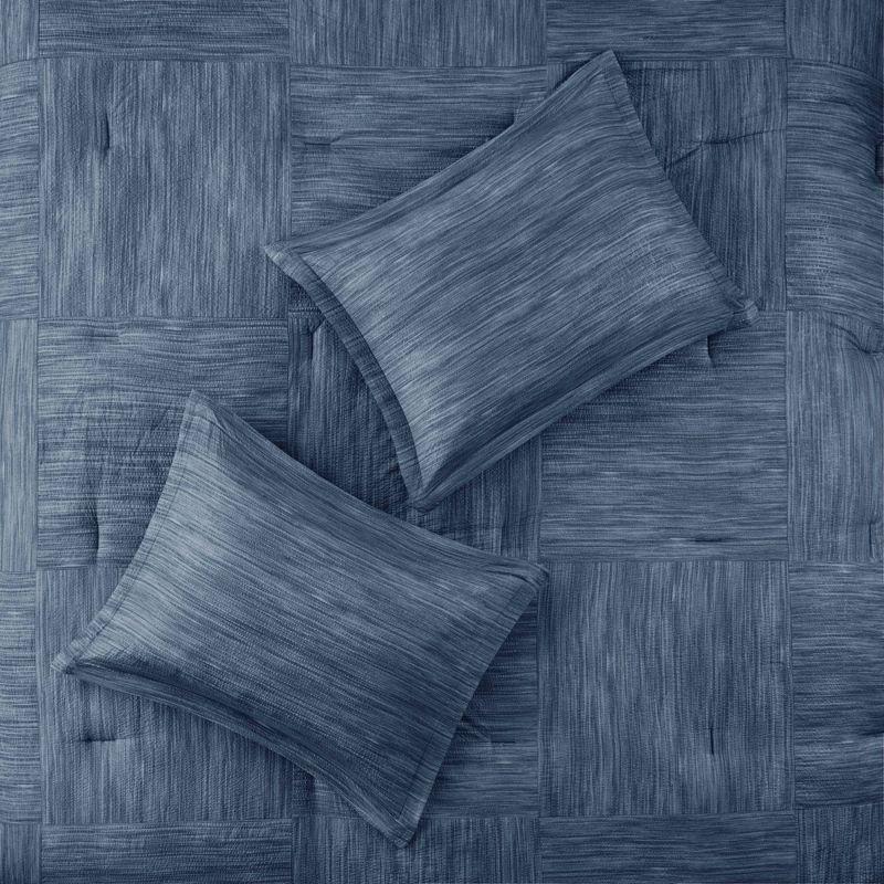 Madison Park Walter 7 Piece Printed Weave Seersucker Comforter Set