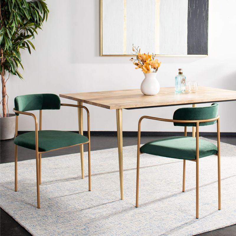 Lenna Upholstered Dining Arm Chair