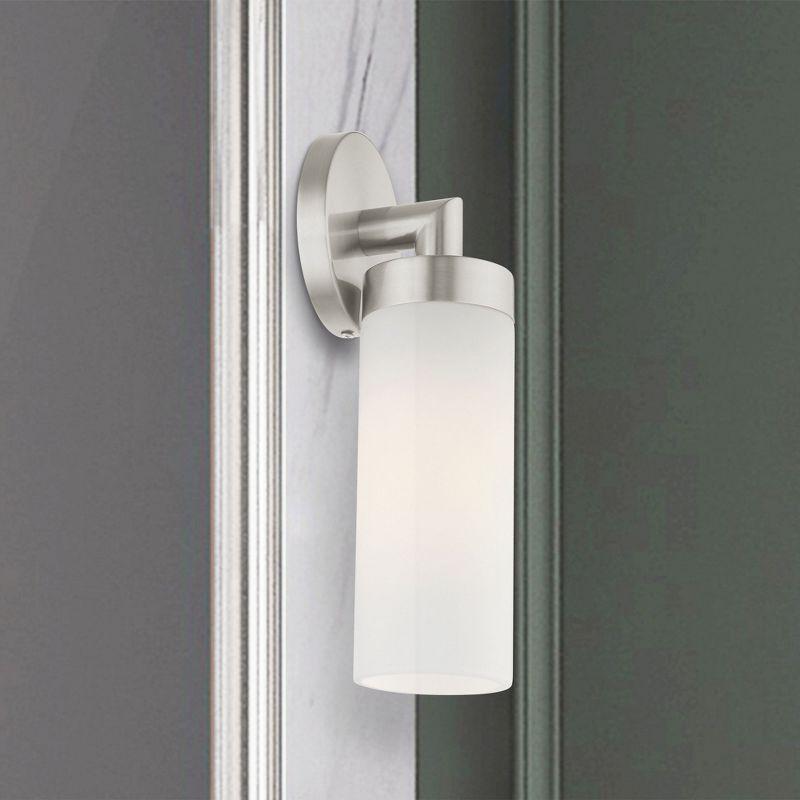 Livex Lighting Aero 1 - Light Sconce in  Brushed Nickel