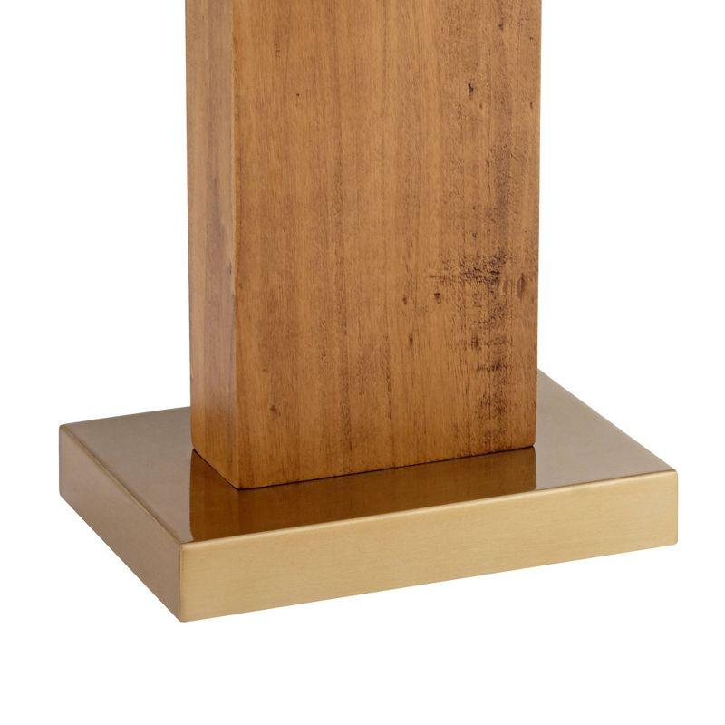 Pacific Coast Lighting Walnut Grove 29" High Modern Wood Table Lamp