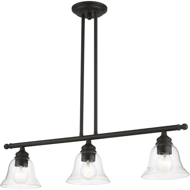 Livex Lighting Moreland 3 - Light Chandelier in  Black