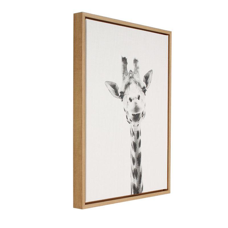 " Giraffe Portrait " by Simon Te