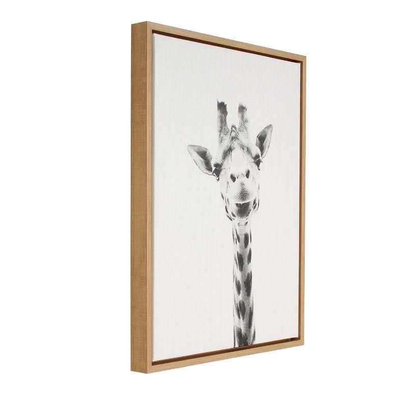 " Giraffe Portrait " by Simon Te