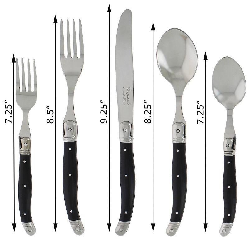 Hixon Stainless Steel Flatware - Set of 20