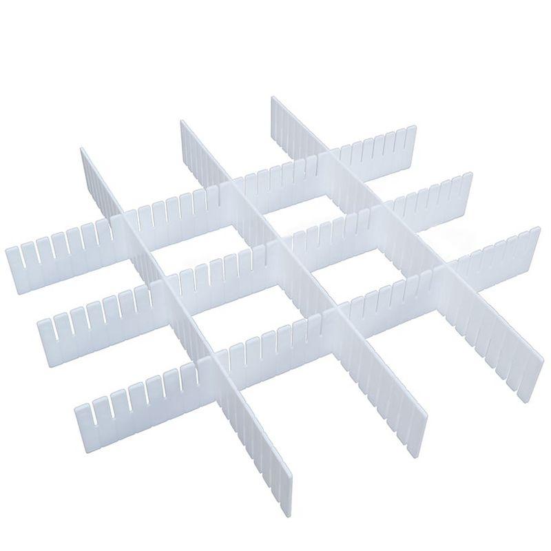 The Lakeside Collection 6-Pc. Adjustable Drawer Dividers Set - Large