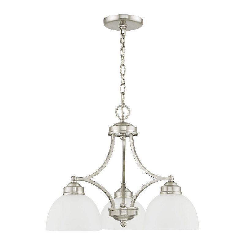 Livex Lighting Somerset 3 - Light Chandelier in  Brushed Nickel