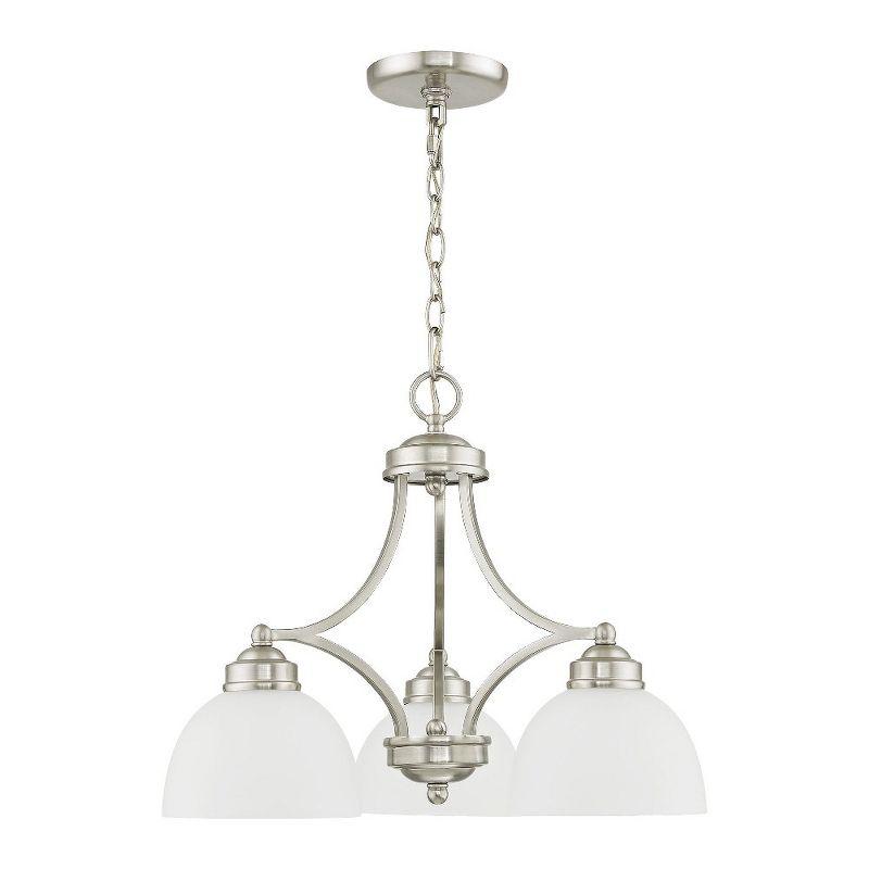 Livex Lighting Somerset 3 - Light Chandelier in  Brushed Nickel