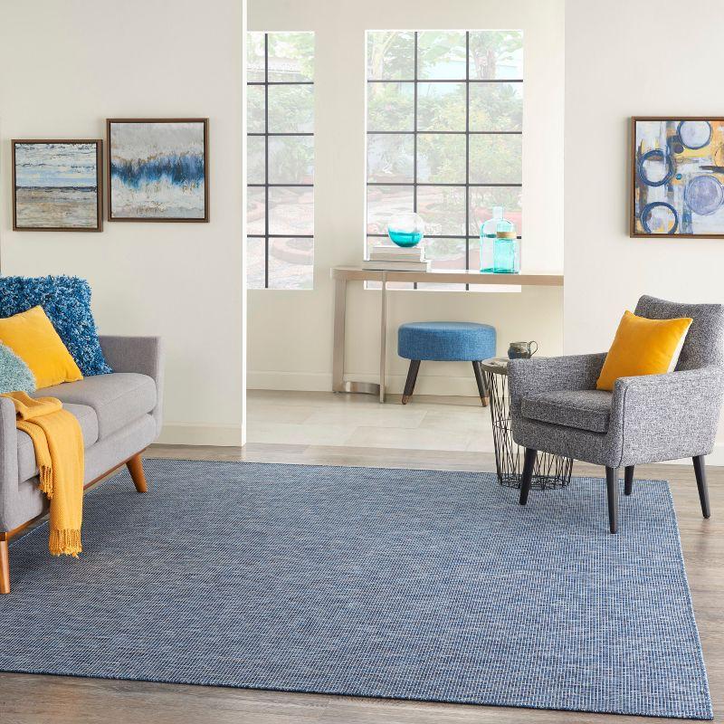 Nourison Positano POS01 Indoor/outdoor Area Rug - Navy Blue 8' x 10'