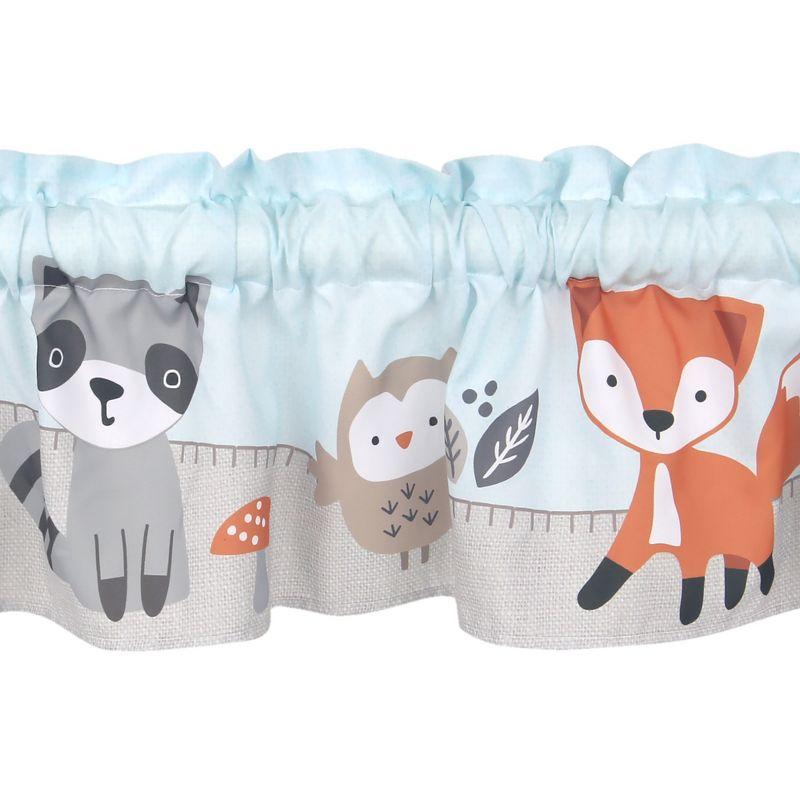 Bedtime Originals Woodland Friends Nursery/Child Window Valance 2-Pack