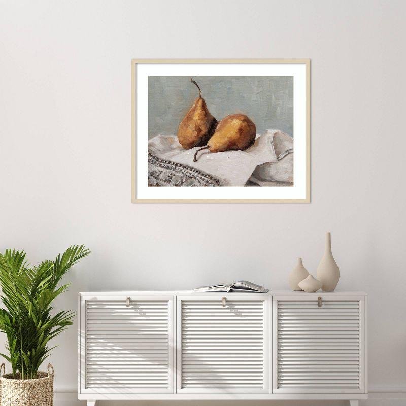 Amanti Art Pair of Pears II by Marian Parsons Framed Wall Art Print