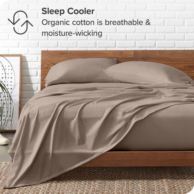Bare Home Organic Cotton Jersey Sheet Set