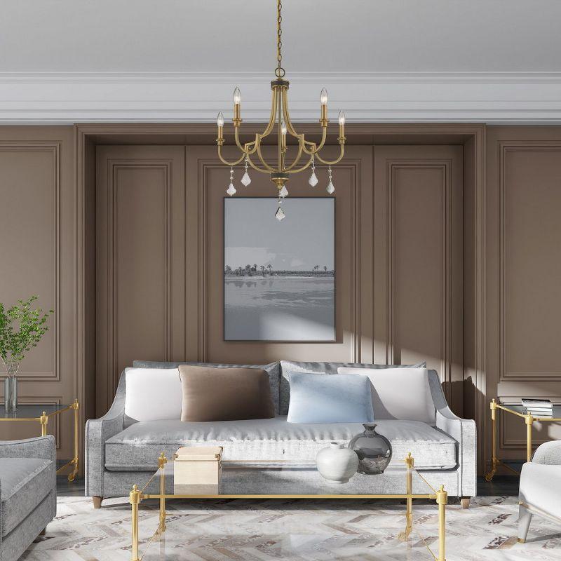 Dedric 5 - Light Dimmable Classic / Traditional Chandelier