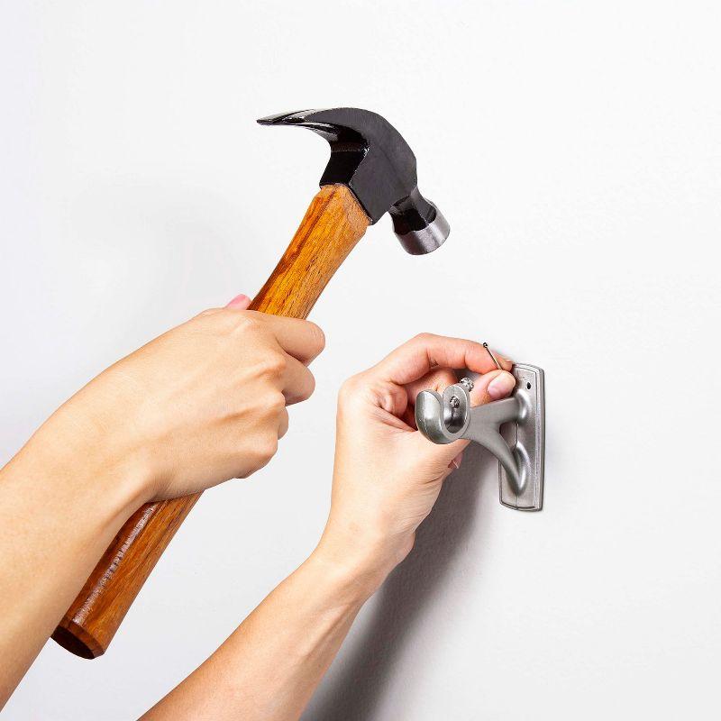 Kenney Steel Adjustable Single Curtain Rod