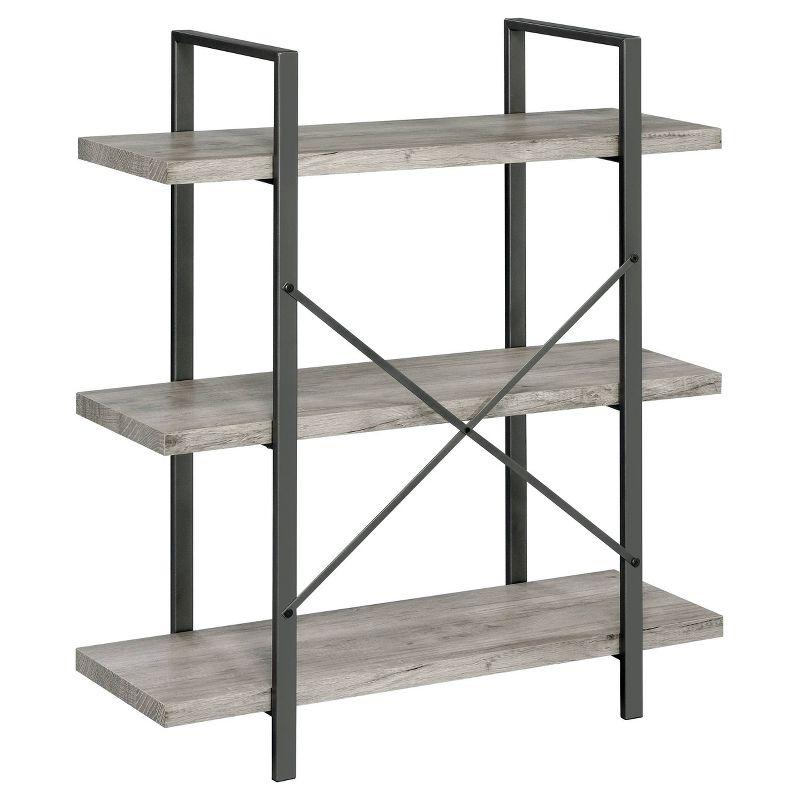 40" Cole 3 Shelf Bookcase with Frame - Coaster