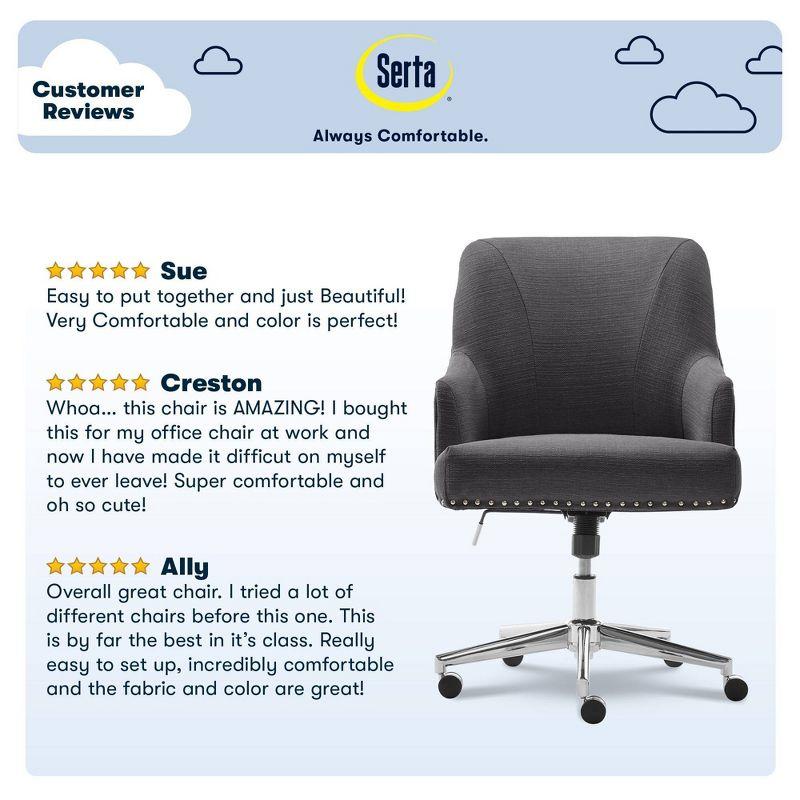 Style Leighton Home Office Chair - Serta