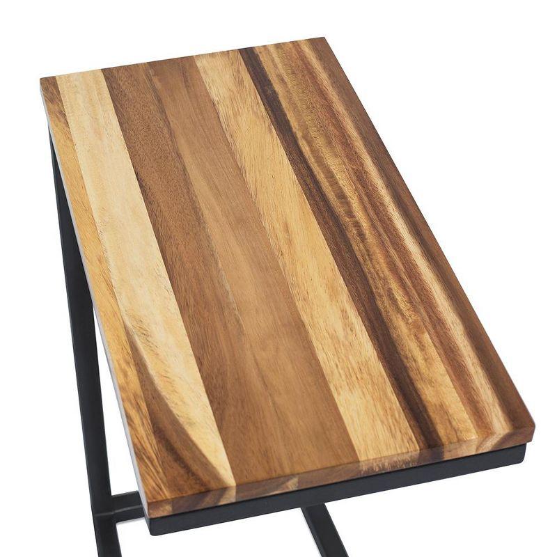 Solid Wood Top End Table