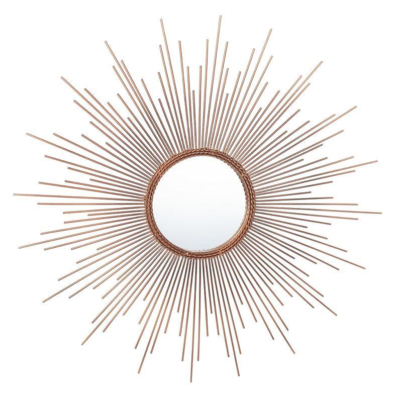 Genevieve Sunburst Mirror - Copper - Safavieh