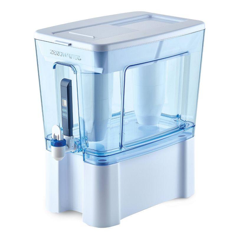 ZeroWater 52-Cup Blue and White Water Filtration Dispenser