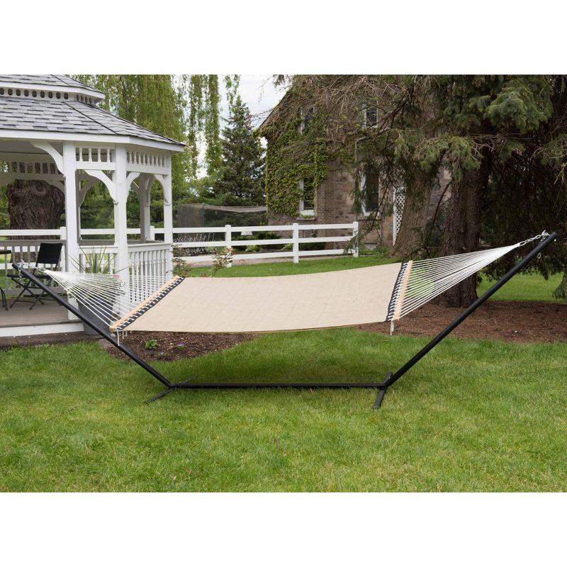 Vivere Double Poolside Hammock in Taupe