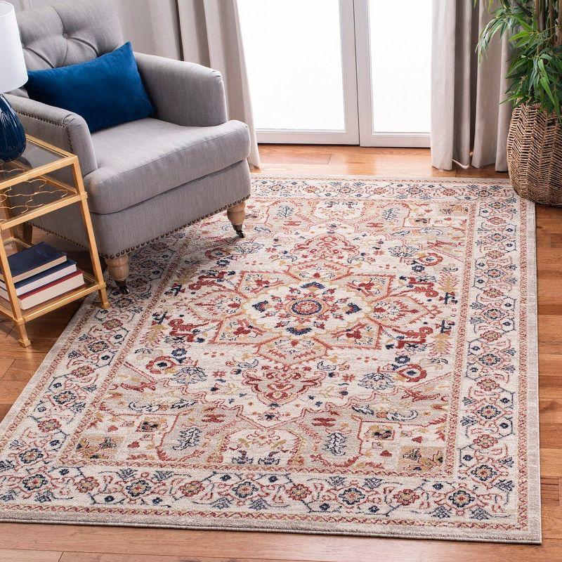 Charleston CHL431 Loomed Indoor Area Rug - Beige/Ivory - 5'3"x7'6" - Safavieh