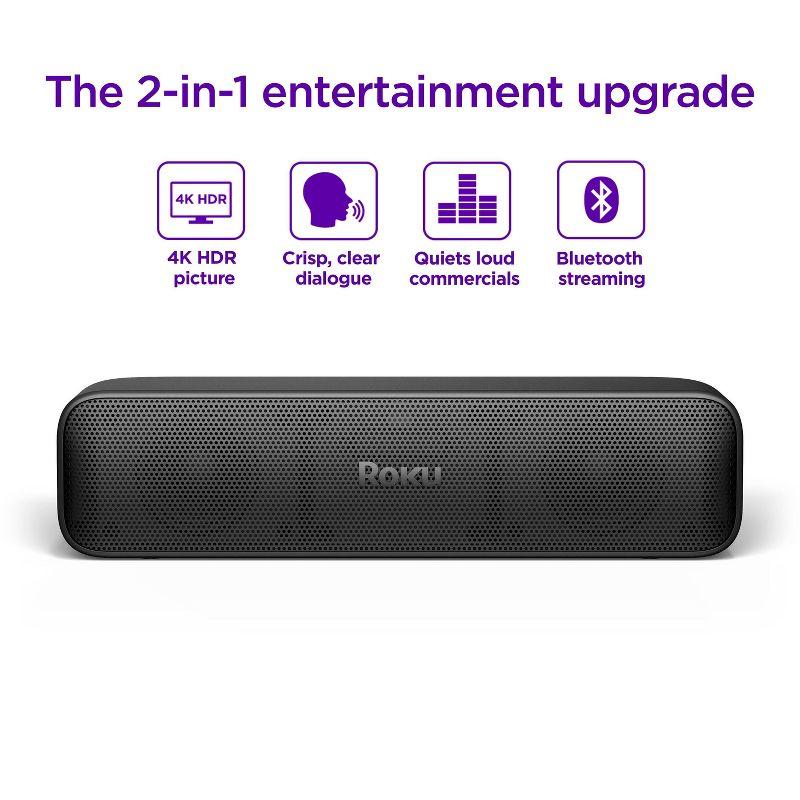 Roku Streambar SE 2-in-1 TV Soundbar with Built-in Streaming, Premium Speakers, & Enhanced Speech Clarity