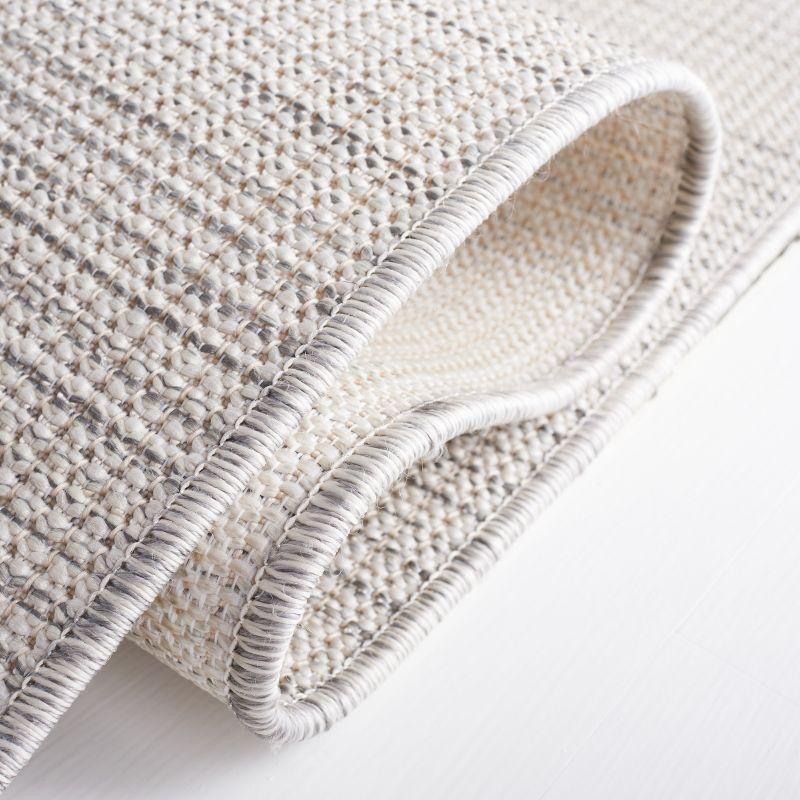 Martha Stewart Hampton - MSR4490 - Indoor Power Loomed Area Rugs - Ivory - 6'5"x6'5"