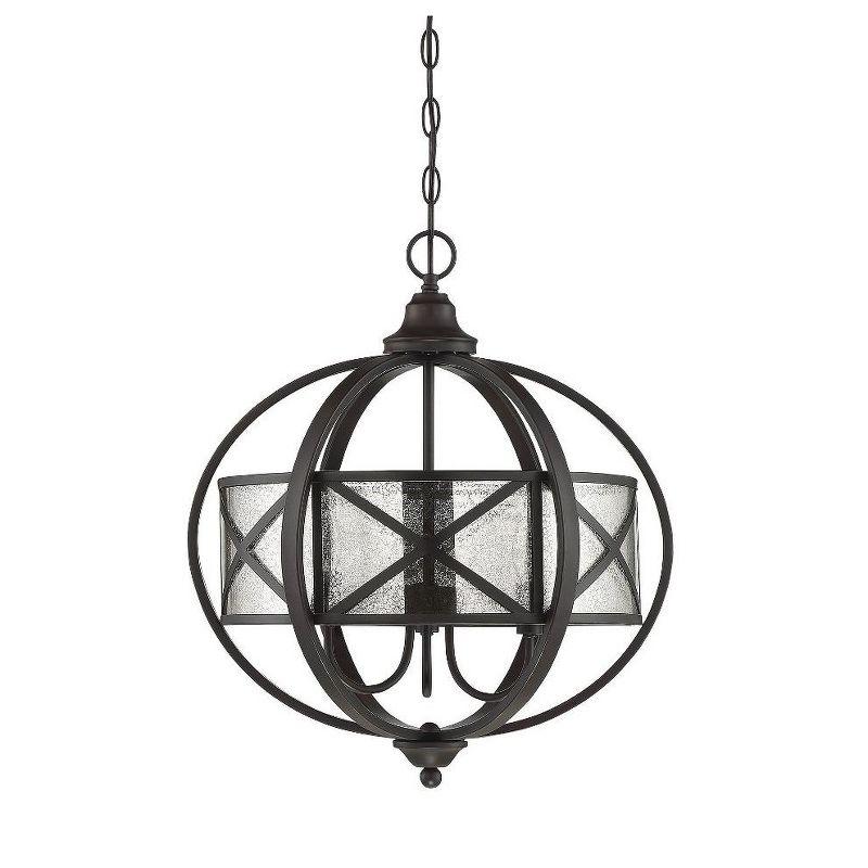 Savoy House Holland 3 - Light Pendant in  English Bronze