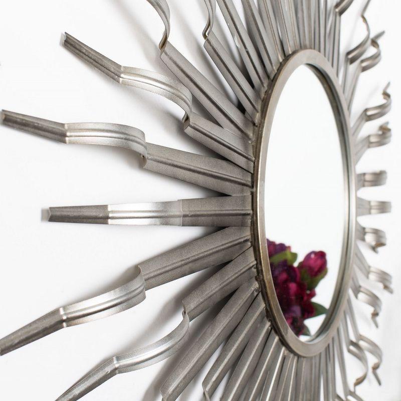 Naya Sunburst Mirror - Gunmetal  - Safavieh