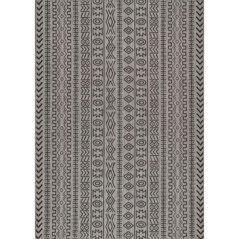 Nuloom Indoor and Outdoor Jamie Area Rug, 6' 3" x 9' 2", Gray