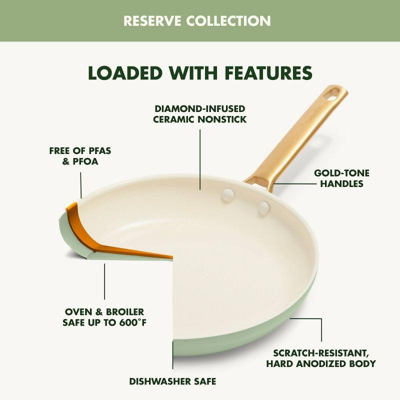 GreenPan ™ Reserve Sage 10-Piece Ceramic Non-Stick Cookware Set