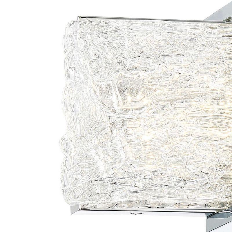 George Kovacs Lighting Forest Ice II 1 - Light Vanity in  Chrome