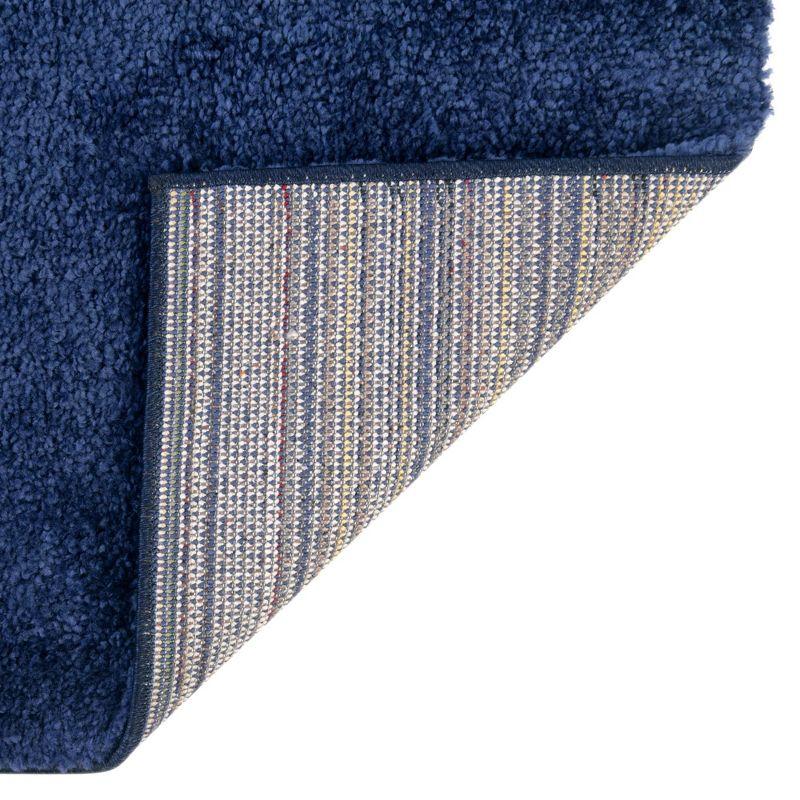 Unique Loom 10' 0 x 13' 0 Solo Calabasas Navy Blue Area Rug