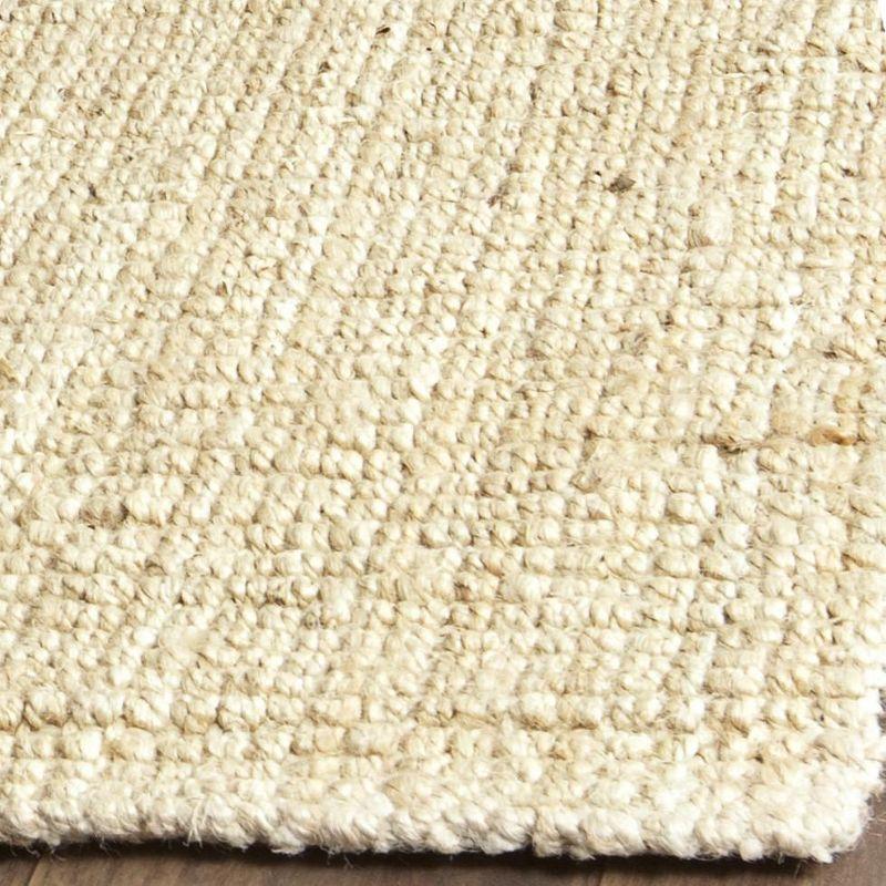 Natural Fiber NF730 Hand Woven Area Rug - Ivory - 9'x9' - Safavieh.
