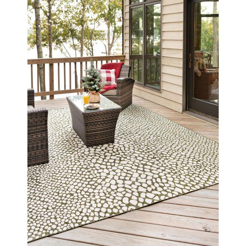 Jill Zarin Outdoor Cape Town Animal Print Woven Area Rug