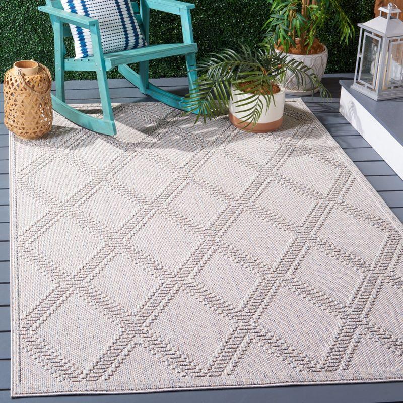 Global Chic 59" Gray Duo-Tone Flat Woven Synthetic Area Rug