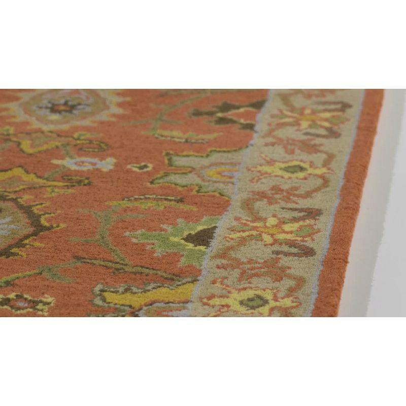 Heritage HG734 Handmade Runner Rug - 2'3"x8' - Light Blue/Ivory - Safavieh