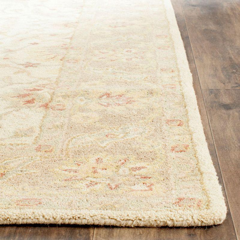 Antiquity AT311 Hand Tufted Area Rug - Ivory/Brown - 5'x8' - Safavieh.