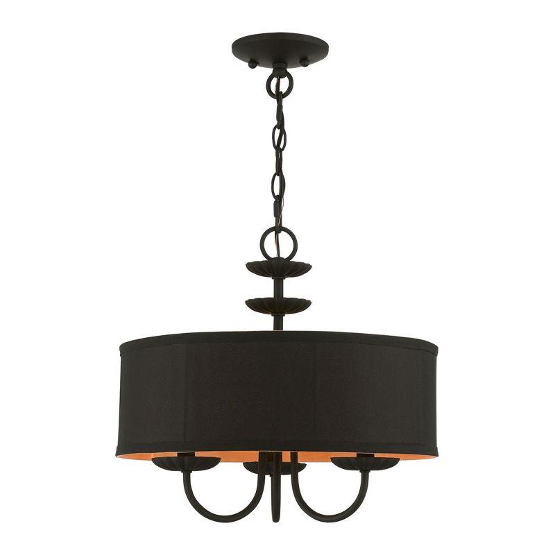 Livex Lighting Winchester 3 - Light Pendant in  Black