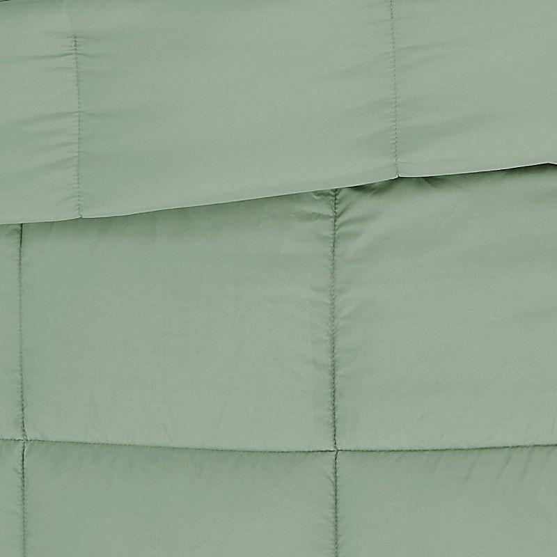 Green Full Down Alternative Microfiber Bedspread Set